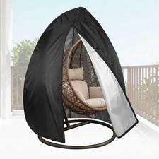 Outdoor Egg Chair Cover with Zipper,Waterproof Cover for Hanging Chair,Storag...