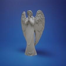 Praying Angel Statue (white)- 8 Inches