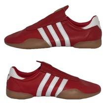 adidas Originals Womens Taekwondo Me Red White Multi Size 9.5 Leather JR2646