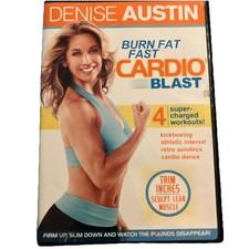 Burn Fat Fast: Cardio Blast (DVD, 2007) Denise Austin 4 Super Charged Workouts!