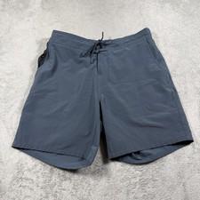 Ten Thousand Foundation Shorts Mens Medium Blue 7" Inseam Lined Athletic Gym