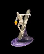 2007 FANTASTIC FOUR LIMITED EDITION SILVER SURFER MINI STATUE  with scratches