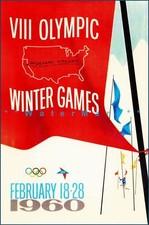 289547 Olympics 1960 Squaw Valley California Winter Sports Games PRINT POSTER