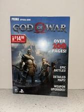 God of War Prima Official Strategy Guide Book Sony PS4 PlayStation 4