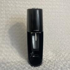 SodaStream STPT-00I FIZZI Sparkling Water Soda Maker  WORKS Perfect Black CLEAN
