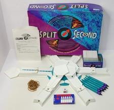 Split Second Board Game 1992 Edition Parker Brothers Complete 