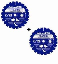 Avanti Pro 7-1/4 in. x 24-Tooth Framing Circular Saw Blade (2-Pack)
