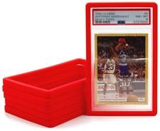 CM Graded Card Display Sleeves 5 Pack of Bumper Guard Protectors For PSA Cards