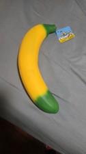 Laffy Snacks Squishy Stretchy Jumbo Banana Stress Reliever Toy 18"