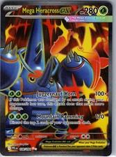 Mega Heracross ex - 108/094 - ME02: Phantasmal Flames - Ultra Rare - Pokemon - N