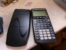 Texas Instruments TI-83 Plus Graphing Calculator w/ Cover - Tested & Working A