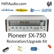 Pioneer SX-750 FULL restoration recap upgrade kit repair filter capacitor SX5560