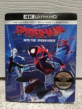 Spider-Man: Into the Spider-Verse 4K Ultra HD + Blu-ray, OOP Slipcover, no DC