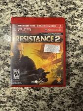 Sony PlayStation 3 Resistance 2 Red Shooter Game 2008 Complete with Manual