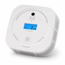 Aegislink SC200 Smoke & Carbon Monoxide Alarm 2-in-1 CO Detector LCD Display NEW