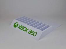 Xbox 360 Game Case Holder Display Stand Storage Rack Video Game Organizer White