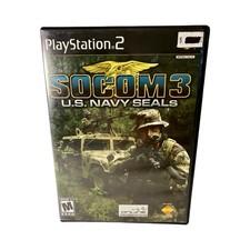 SOCOM 3 U.S. Navy Seals 2005 Sony PlayStation 2 PS2 Game (COMPLETE) CIB Vintage
