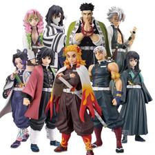 Demon Slayer Infinity Castle Anime Figure – Tanjirou, Zenitsu, Nezuko, Giyu...