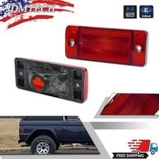 Fit For 1970-1972 Ford F-100 F-250 F-350 Pickup Rear Marker Lights Lens Housings