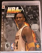 NBA 07 For Sony PlayStation 3 Complete In Box With Register Card