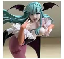 Anime Vampire Darkstalkers Bishoujo Morrigan Aensland Sexy Figure Statue 8.2 in