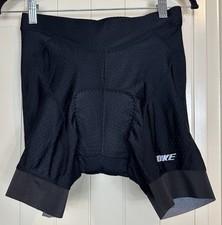 Souke Sports Cycling Shorts Black Poly Spandex Blend Stretch Padded sz M