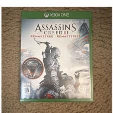 Ubisoft Assassin's Creed III Remastered Xbox One Action Adventure M Bonus Game