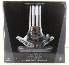 Bo-Katan Kryze on Throne 1:7 Scale Statue Star Wars Premier Collection #48/1,000
