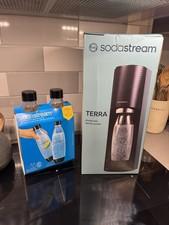 NEW/Open Box SodaStream Terra Sparkling Water Maker Bundle - Includes 3 Bottles!