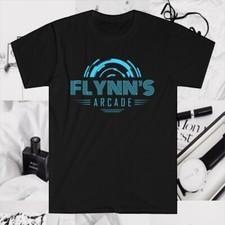 Flynn's Arcade Tron Men's Black Size S to 5XL