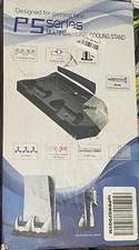 White PS5 Cooling Station Multifunctional Cooling Stand. P5 Series. Read