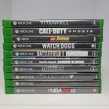 Xbox One Microsoft Game Bundle Lot of 10 Many with Inserts or Online Manual