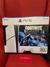 Sony PlayStation 5 Slim Disc PS5 Fortnite Cobalt Star Bundle (Brand New)