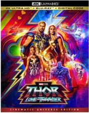 Thor: Love and Thunder [4K Ultra HD + Blu-ray + Digital Code] NEW FREE SHIPPING