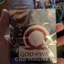 God of War 2018 Omega Logo Car Magnet | Kratos And Son | Video Game Collectible
