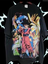 RETRO DRAGON BALL Z ON A SHAKA HEAVYWEIGHT GARMET DYED T SHIRT "MODERN"