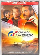 Gran Turismo DVD + Digital 2023 Racing Movie Neill Blomkamp