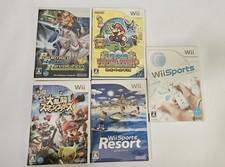Nintendo Wii Game Lot Of 5-Japanese Version