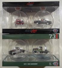 NEW 2023 M2 Walmart Ornament 73' Chevrolet Cheyenne Super 10 & 1993 454 ss LOT 2