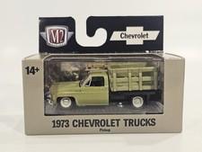 2026 M2 Machines Sqaurebody 1973 Chevrolet Cheyenne Super 10 Green StackBed R107