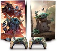 Toxxos PS5 Skin Disc Edition Anime Console and Controller Vinyl Cover Skins Wrap