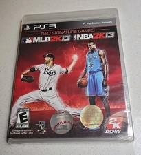 MLB 2K13/NBA 2K13 Combo Pack PS3 Sony PlayStation 3, 2013 New