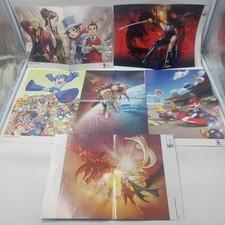 Nintendo Power Poster Lot Wii DS Mario Kart Metroid Mega Man Double Sided 