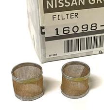 Genuine Datsun 240Z S.U. Carburetor Filter Pair, 1970-1972, 16098-73401, OEM NEW