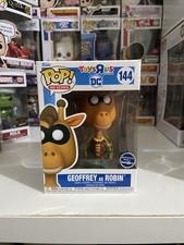 Funko Pop! Vinyl DC: Geoffrey as Robin - Toys R Us (Exclusive) #144 w/ protector