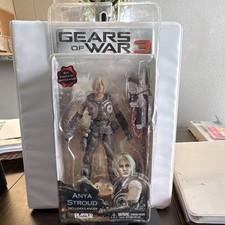 NECA Gears of War 3 Anya Stroud Action Figure 30+ Points Articulation w/ Lancer