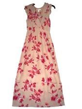 Monteau Los Angeles Floral Sleeveless Maxi Dress M