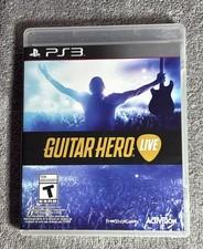 PS3 GUITAR HERO LIVE Playstation 3 Game Disc Activision 2015 DISC MINT
