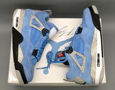 Jordan 4 Retro "University Blue" Men's Mid Top Basketball Shoes