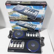 Lot of 2 Konami beatmania IIDX DJ Controller For PS2 w/ box Tested Import Japan
